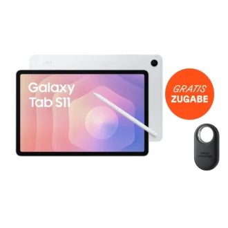 Samsung Galaxy Tab S11 SM-X730 Wifi 128GB silver Android 16 Tablet + SmartTag 2 EI-T5600 schwarz
