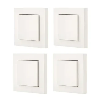 Eve Light Switch - Smarter Lichtschalter Apple HomeKit-Technologie & Thread, 4er