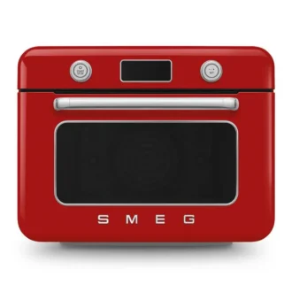 Smeg 50's Style Kombi-Tisch-Dampfbackofen Rot