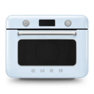 Smeg 50's Style Kombi-Tisch-Dampfbackofen Pastellblau