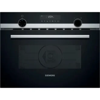 Siemens CM585AGS1 iQ500 Einbau-Mikrowelle schwarz/edelstahl