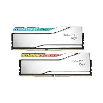 32GB (2x16GB) G.Skill Trident Z5 Royal Silber RGB DDR5-7600 CL36 RAM Speicher Kit