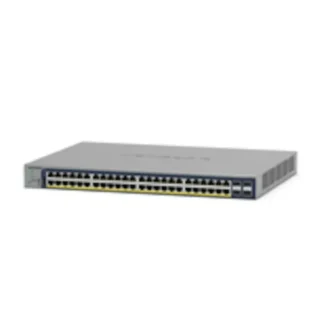 NETGEAR 28-Port PoE Gigabit Ethernet Smart Switch (GS728TP): Managed, optionales Insight-Cloud-Management, 24 PoE+ bei 190 W, 4 1G SFP, Desktop- oder Rack-Befestigung
