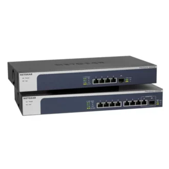 NETGEAR XS505M 5 Port 10gb Switch | Multi-Gigabit LAN Switch (Netzwerk Switch mit 1x 10G-SFP+, Desktop oder 19 Zoll Rack-Montage)
