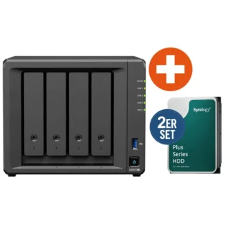 Synology Diskstation DS925+ NAS System 4-Bay 12 TB inkl. 2x 6 TB Synology HDD HAT3300-6T