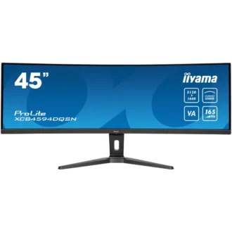 iiyama ProLite XCB4594DQSN-B1 44.5 Zoll DQHD Curved VA LED 32:9 165 Hz Office Monitor