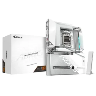 GIGABYTE X870 AORUS STEALTH ICE ATX Mainboard Sockel AM5 HDMI/USB4