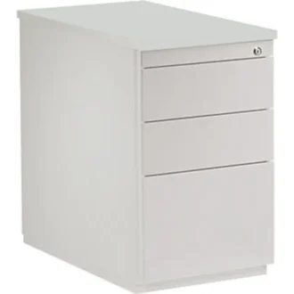 Schubladencontainer, 720x800, 2 Schübe, 1 Hängereg., lichtgrau