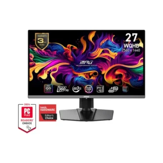MSI MPG 271QRXDE QD-OLED 26.5 Zoll WQHD QD-OLED 16:9 360 Hz Gaming Monitor