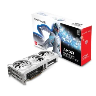 SAPPHIRE PURE AMD Radeon™ RX 9070 XT GAMING Grafikkarte 16GB GDDR6 HDMI/DP