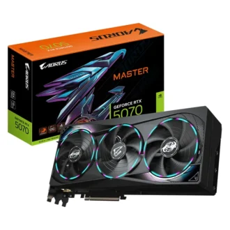 GIGABYTE AORUS GeForce RTX 5070 MASTER 12G Grafikkarte HDMI/DP